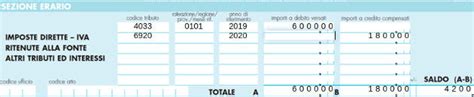 Esso fa riferimento al saldo irpef e all'imposta sul reddito per le. Codice tributo 6920 2020: compilazione F24, esempio, bonus ...