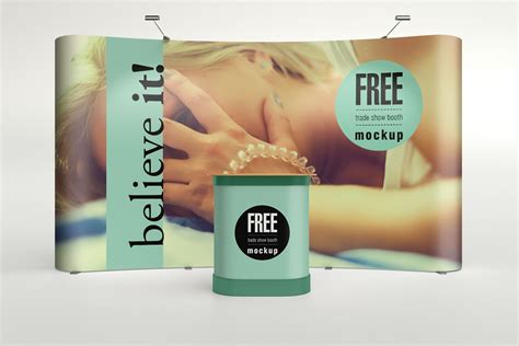 Best free packaging mockups from the trusted websites. Free Premium Pop-up Trade Show Booth Mockup PSD - Good ...
