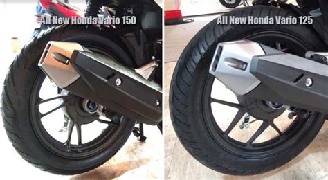 Kemudian spion, jok dan ban juga bisa jadi fokus selanjutnya, agar motormu terlihat sempurna. Ini Perbedaan All New Honda Vario 150 dan All New Honda Vario 125