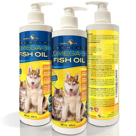 Although there still isn't any hard proof about the benefits of cbd oil for cats with cancer, there have been many cases confirming it does ease their pain and discomfort. TerraMax Pro Premium Liquid Omega-3 Fish Oil for Dogs and ...