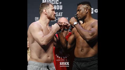 Why did ngannou catch stipe? francis ngannou vs stipe miocic UFC 3 - YouTube