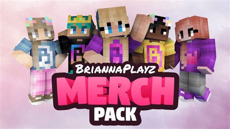 › how to add skins in minecraft education. BriannaPlayz Merch Pack in Minecraft Marketplace | Minecraft