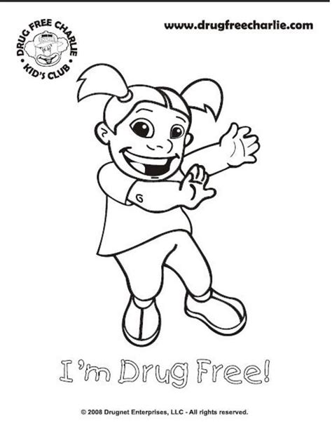 Free printable coloring pages/ free adult coloring pages. Printable Drug Free Coloring Pages - Coloring Home