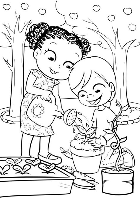 I love sharing coloring pages for adults, both ones that are exclusive to this blog and my favourites that i've found on other blogs. This Two Kids Is Like Gardening Coloring Pages : Bulk ...