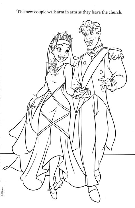 This picture of princess tiana and her froggy friend prince naveen from the animated classic the princess and the frog is truly magical! 17 Best images about Coloring Pages on Pinterest | Disney ...