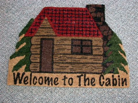 Stylish doormats defining your entrance keep muddy feet at bay. Heavy Duty Coir Welcome to the Cabin Entry Porch Door Mat ...