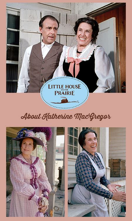 We did not find results for: About Katherine MacGregor - Little House on the Prairie