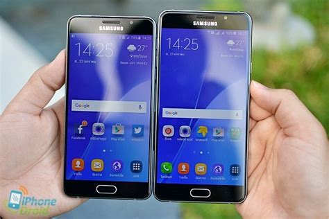 The samsung galaxy a7 (2016) is essentially an a5 (2016) stretched to 5.5 screen size. รีวิว Samsung Galaxy A5 และ A7 (2016) บอดี้โลหะกระจกสุดพรี ...