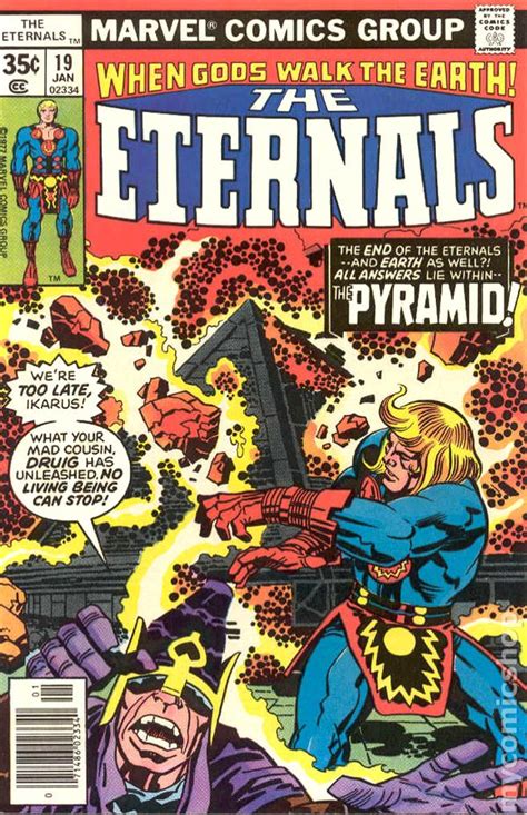 Learn where to read it, and check out the comic's cover art, variants, writers, & more! Eternals (1976 1st Series) comic books