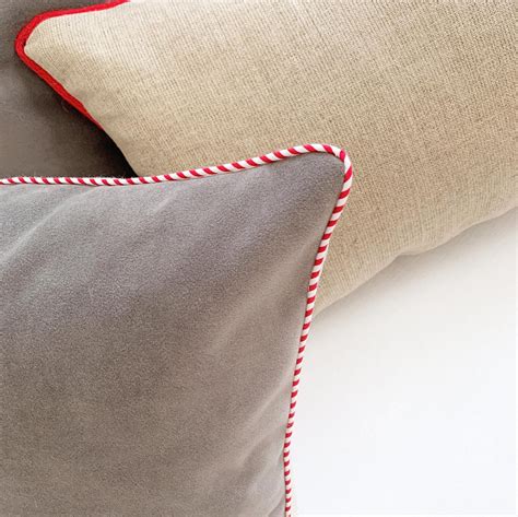 These are the best picks that are trending and. Gray velvet lumbar pillow cover, Taupe velvet pillow with ...