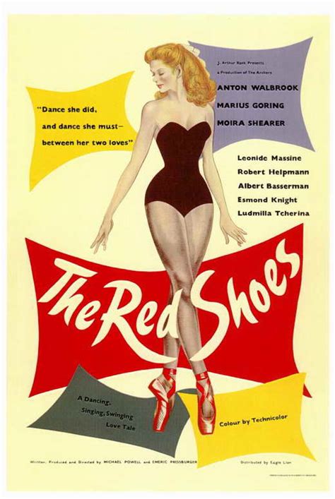 The red shoes 1948 repro reproduction print japan adventure poster hal needham. The Red Shoes Movie Posters From Movie Poster Shop