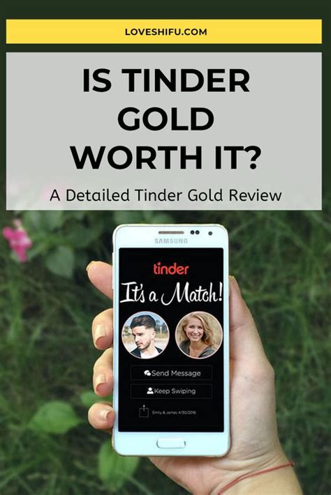 Tinder is the biggest dating website out there. ️Is Tinder Gold Worth It? A Detailed Tinder Gold Review2020