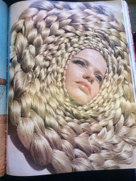 Maybe you would like to learn more about one of these? Vogue Editorial | 1967 | Crazy hair, Gold hair, Hair styles