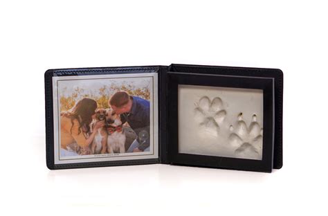 Pewter paw print vase urn. Paw Print Clay Memorial