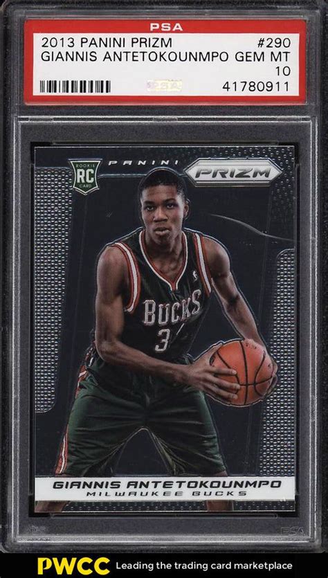 Most notably, this card is the first $1000 prizm base rookie card in the brand's history. 2013 Panini Prizm Giannis Antetokounmpo ROOKIE RC #290 PSA ...