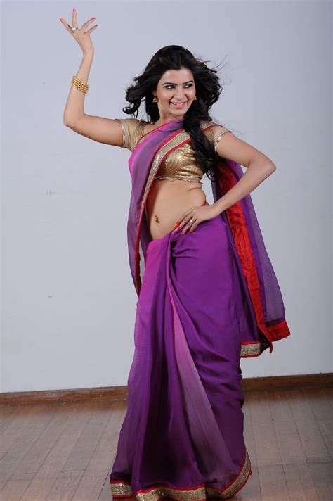 Samantha akkineni, the real glamour queen of south indian film industry. Samantha Navel Show In Saree - Heroine Gallery