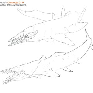 Will we be able to ride an ice worm? Shadow Leviathan 0.png | Subnautica concept art, Concept ...