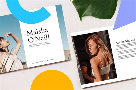 Black and red with grayscale photos masculine fitness blog general media kit. How to Create an Influencer Media Kit (+ Free Template!)