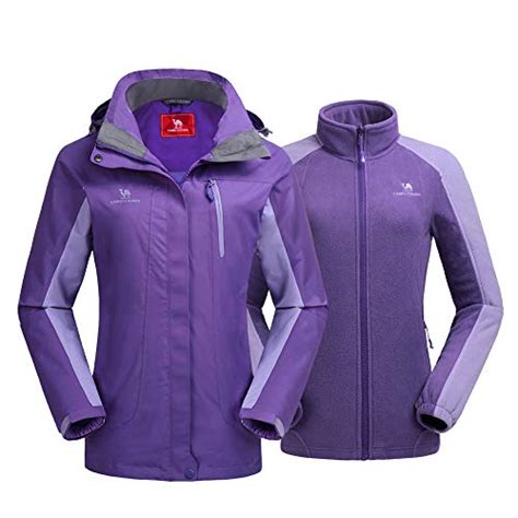 *price and availability subject to changes by vendor. CAMEL CROWN Women's Ski Jacket Winter Jacket Waterproof 3 ...