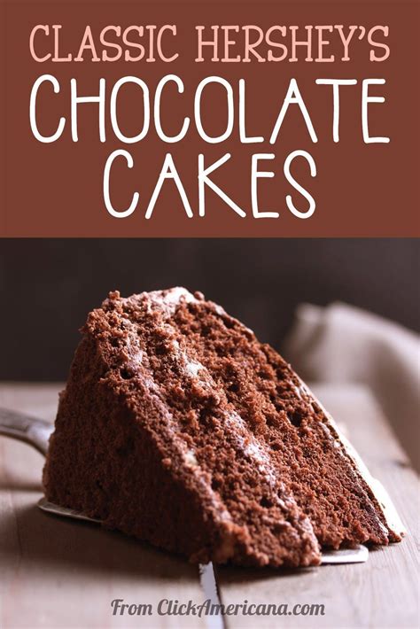 Frost with perfectly chocolate chocolate frosting. 7 classic Hershey's chocolate cake recipes from the '70s | Hersheys chocolate cake recipe ...