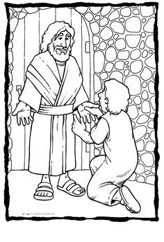 100% free bible stories coloring pages. 24 Doubting Thomas ideas | doubting thomas, bible crafts ...