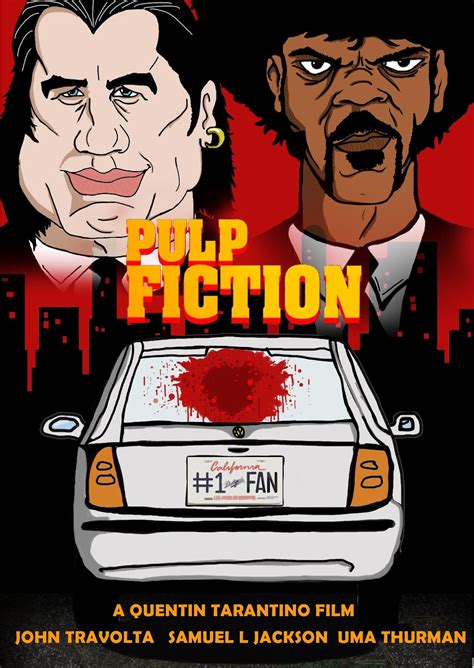 Джексон, брюс уиллис и др. The Geeky Nerfherder: Movie Poster Art: Pulp Fiction (1994)