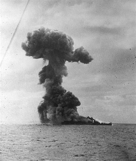 The battle of leyte gulf , also called the battles for leyte gulf , and formerly known as the second battle of the philippine sea , is generally considered to be the largest naval battle of world war ii and, by some criteria, possibly the largest naval battle in history. USS Princeton (CVL-23) 1944 10 24 1523explosion - Battle ...