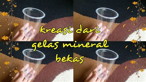 Maybe you would like to learn more about one of these? Kreasi daur ulang gelas mineral bekas | membuat piring ...