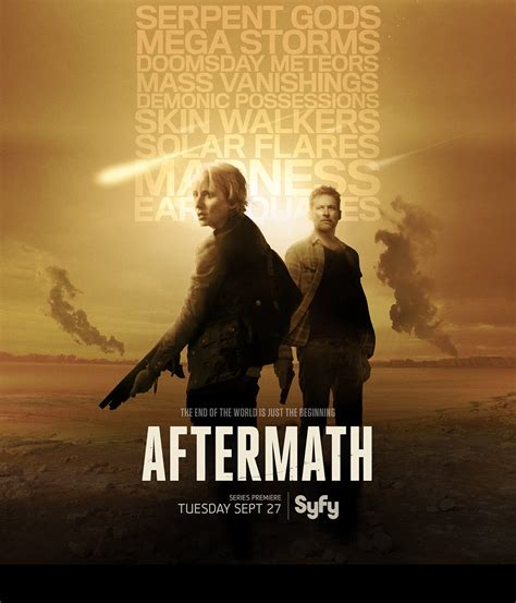 With a diverse background in news, acting, writing and radio, he entertains and captivates audiences across multiple platforms. AFTERMATH (Syfy) Trailer, Images and Poster | The ...