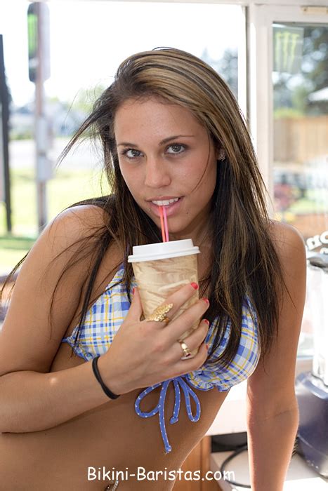 I don't understand why she is doing this. Bikini Baristas Arrested For Showing Too Much Skin ...