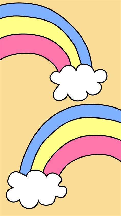 This one is a nice rainbow wave and the other (which you can see when clicking the linked title) is an. Band Of Colour | Free Wallpapers - Little White Socks
