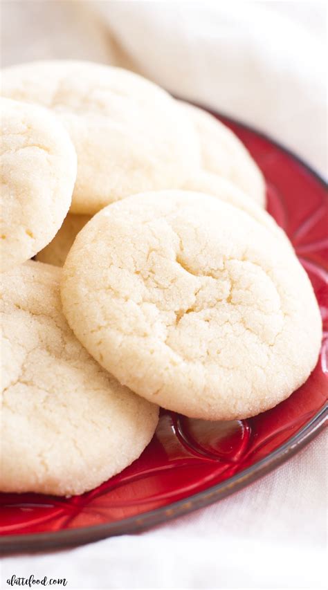 It's the perfect easy sugar cookie recipe for every occasion! Chewy Sugar Cookies - A Latte Food