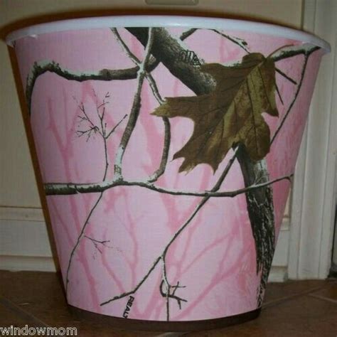 We have pink camo for all ages including babies, toddler, girls and even women! Pink camo trash can | Pink camo bedroom, Camo bedroom ...