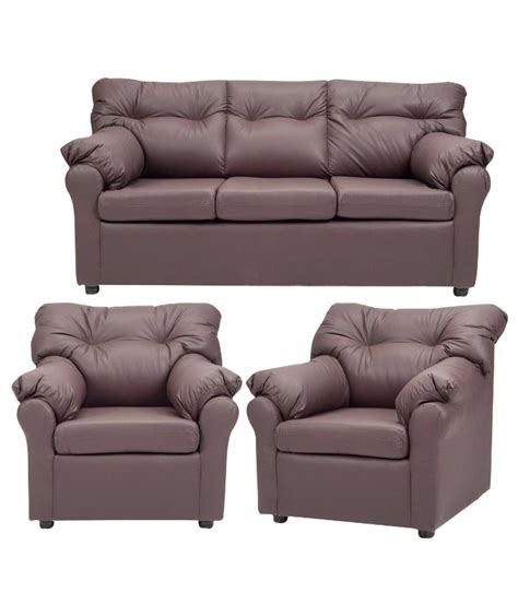 Comprising, 3 seater with 2 end recliners, 2 seater recliners with console, 1 seater recliner & 1 seater rocker recliner. Elzada 5 Seater Sofa Set (3+1+1) in Brown - Buy Elzada 5 ...