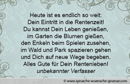 Der richtige spruch zum abschied tröstet etwas. Wünsche zum Ruhestand • Glückwünsche und Texte zur ...