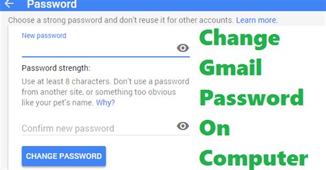 पोस्ट अच्छी लगे तो जरूर शेयर करे Change Gmail Password On Computer - eARNING TRICK