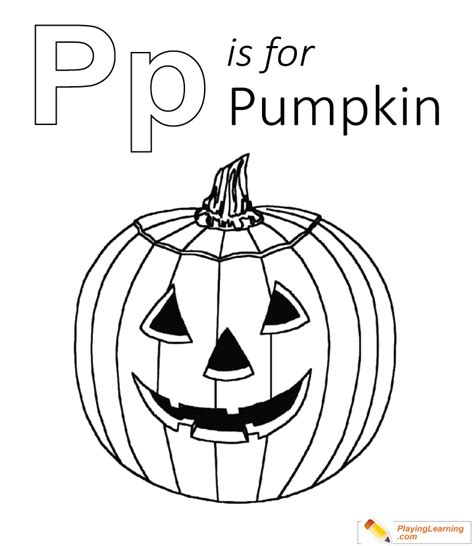 For boys and girls, kids and adults, teenagers and toddlers, preschoolers and older kids at school. P Is For Pumpkin Coloring Page 01 | Free P Is For Pumpkin ...