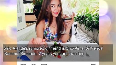 Check spelling or type a new query. Arjo Atayde Girlfriend Sammie Rimando Subra Pang Bata ...