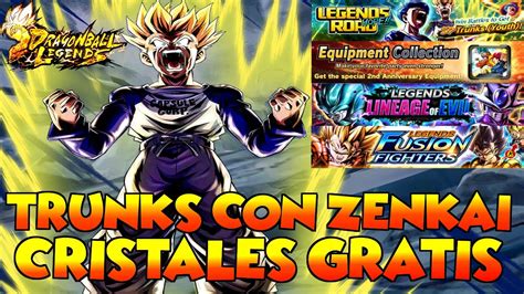 See more ideas about dragon ball z, dragon ball, trunks. DRAGON BALL LEGENDS TRUNKS LEGENDS ROAD Y CRISTALES GRATIS ...