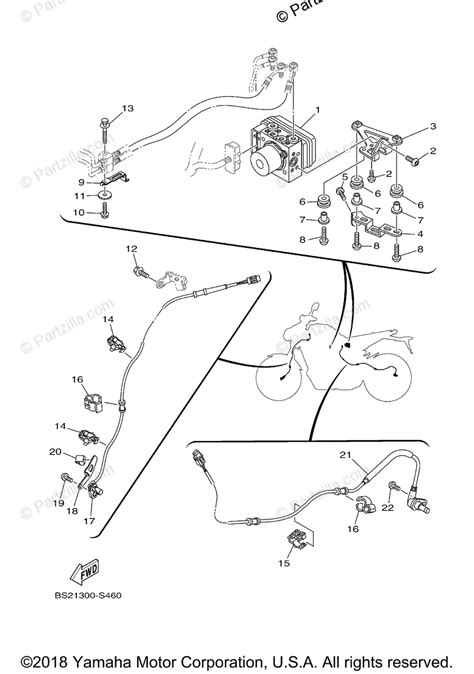 Complete coverage for your vehicle. Yamaha Motorcycle 2018 OEM Parts Diagram for Electrical - 3 | Partzilla.com