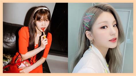 Lo sabemos, puedes llegar a tener días pésimos. K-Pop Idols And Their Hair Accessories