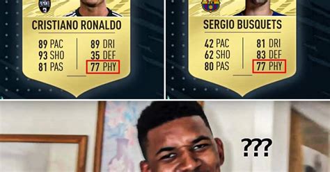 Fifa 21 fifa 20 fifa 19 fifa 18 fifa 17 fifa 16 fifa 15 fifa 14 fifa 13 fifa 12 fifa 11 fifa 10 fut 21 totws, toty, tots fifa 21 squads by ea. FIZYCZNOŚĆ na kartach Cristiano Ronaldo i Busquetsa w FIFA ...