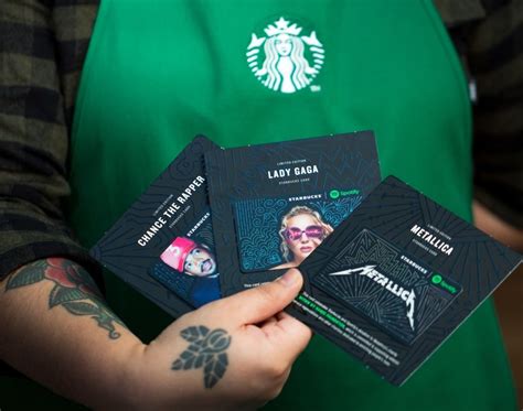 You will receive a physical gift card in the mail. Starbucks and Spotify debut limited-edition gift cards ...