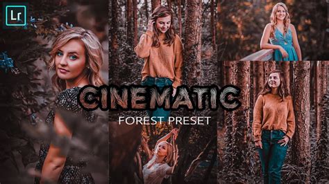 Photo retouching with free moody lightroom presets gives a photo a special atmosphere and saturated colors. Cinematic Preset 2020 | Lightroom Mobile Cinematic Forest ...