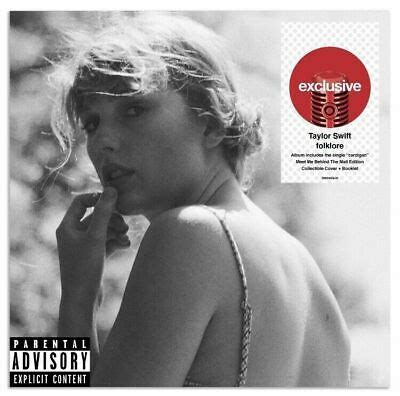 Not all of her songs are autobiographical, but many have allusions sprinkled throughout to keep swifties guessing, speculating and theorizing. Taylor Swift Folklore Target Deluxe Collectible Edition CD w/bonustrack 602435047393 | eBay