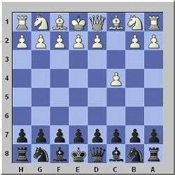 White looks to gain center control with his c4 pawn. Chess Opening Moves