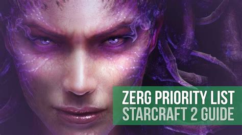 Starcraft 2 is a very complex game, everything counters something and learning what counters what is essential. StarCraft 2: The Zerg Priority List! (Guide) - YouTube