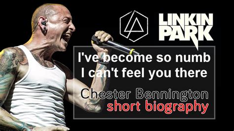 His death was reportedly a suicide, per tmz.a rep for the singer did not immediately respond to. Chester Bennington Biography _Linkin Park_RIP - YouTube