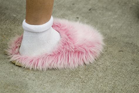 This method couldn't be more simple, and no. Fuzzy pink slipper | Explore Phil Romans' photos on Flickr ...