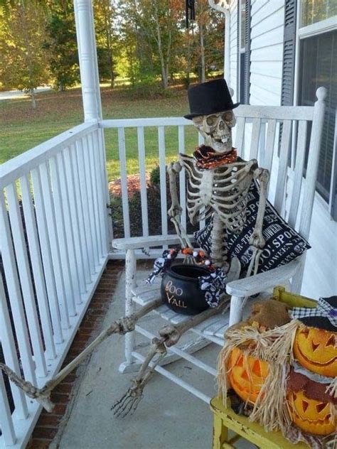 Halloween is the perfect time to decorate outdoors. 28 Scary Outdoor Halloween Décor Ideas - Shelterness